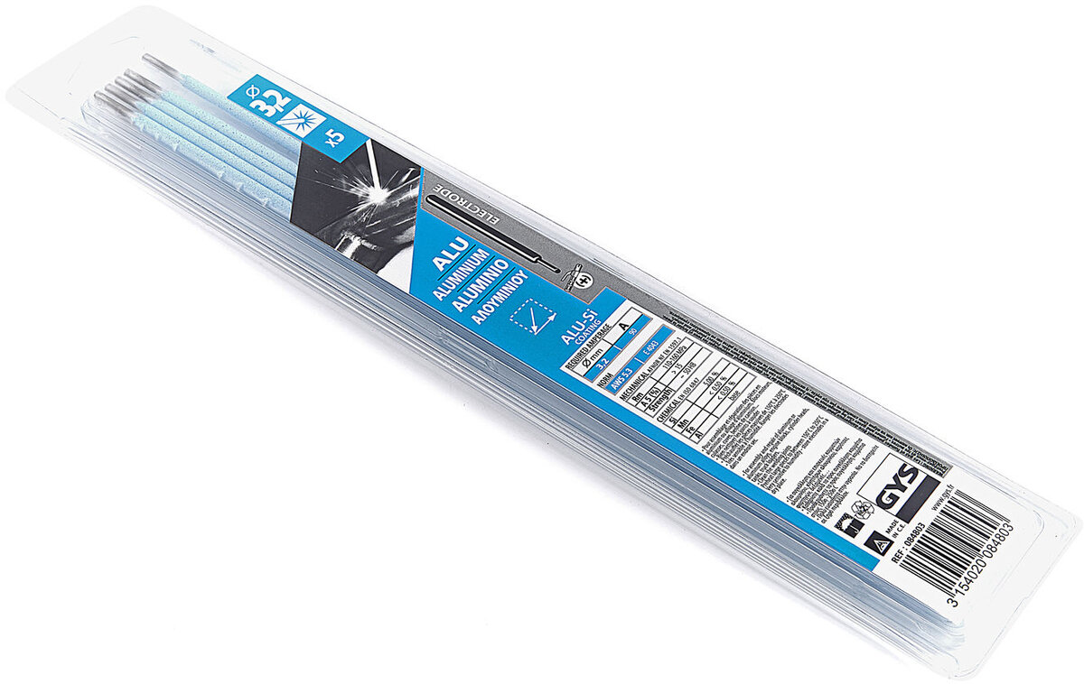 GYS 3,2 mm Aluminium-Elektrode 5 Stück