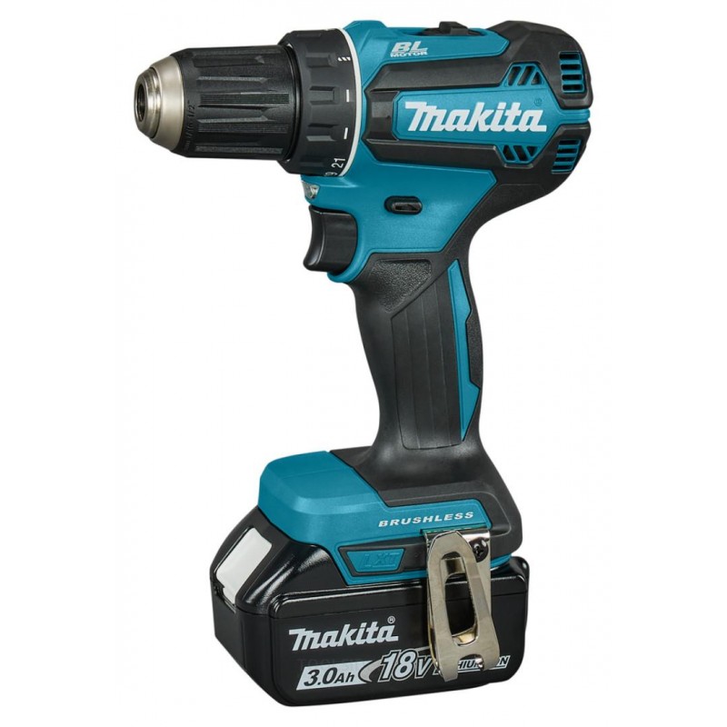 Makita batteridrevet bore-/skruemaskine 18 Volt, 3,0 Ah, DDF485SFE 