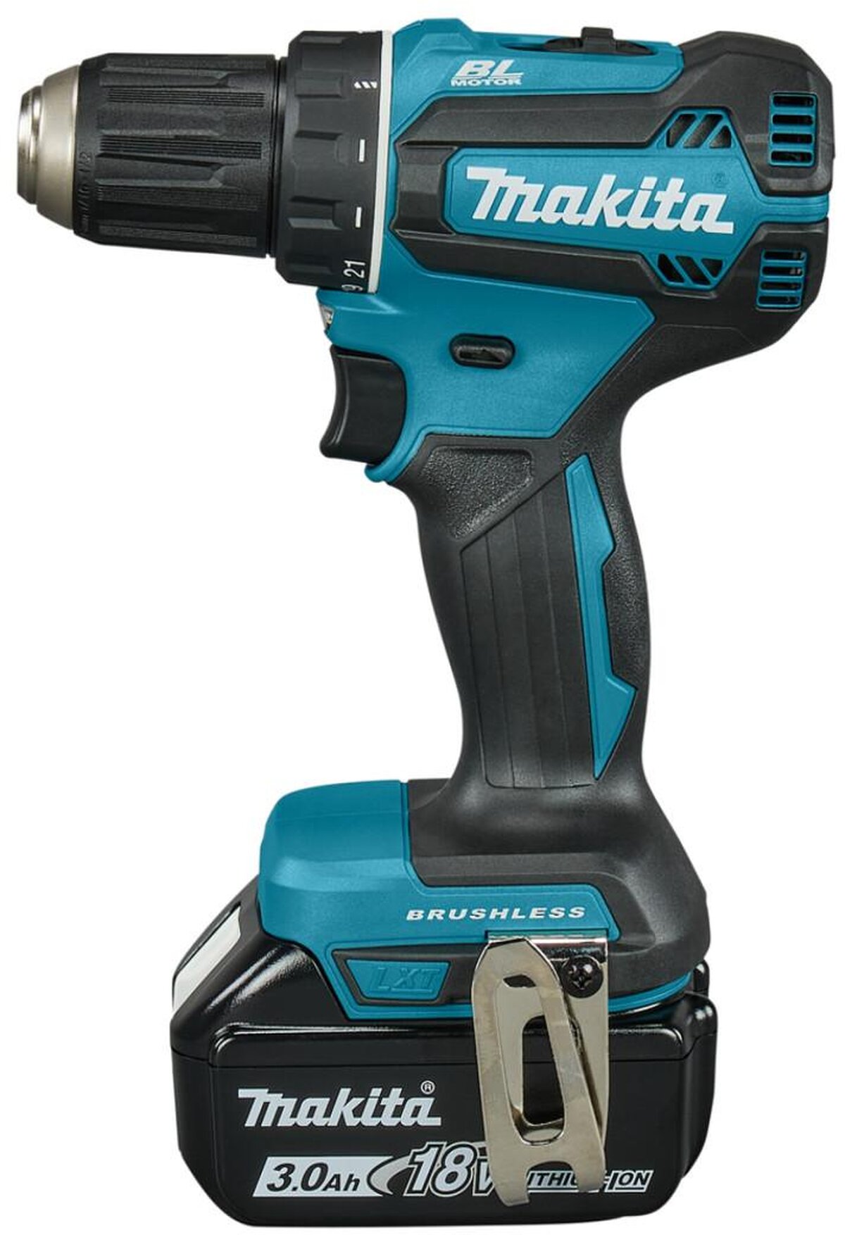Makita Akku-Bohrschrauber 18 Volt, 3,0 Ah, DDF485SFE 