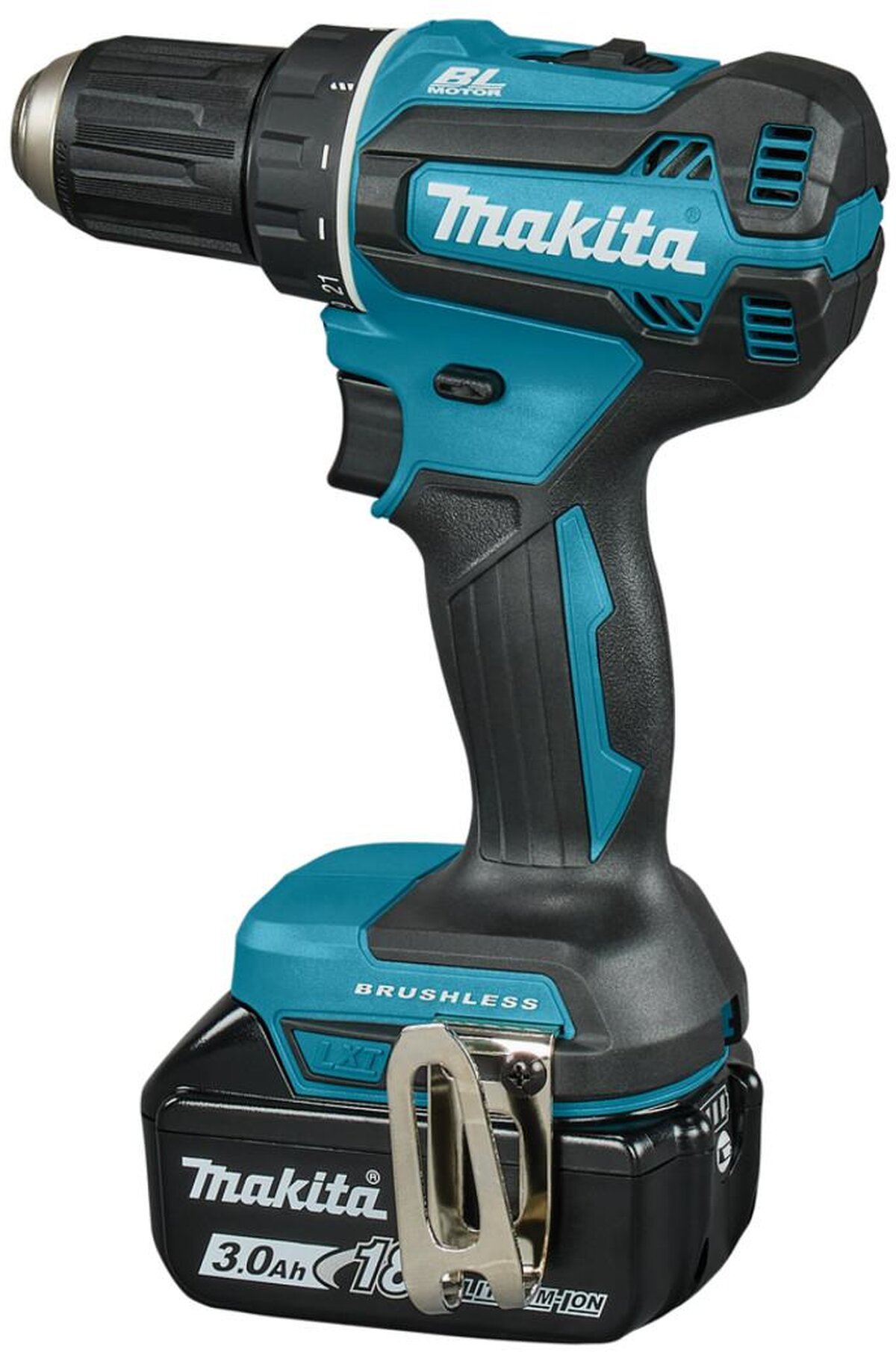 Makita Akku-Bohrschrauber 18 Volt, 3,0 Ah, DDF485SFE 