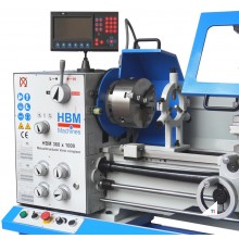 HBM 360 x 1000 Metalldrehmaschine Vario komplett 