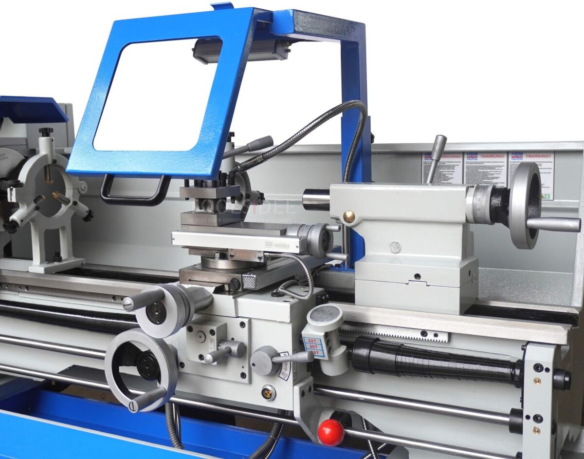 HBM 360 x 1000 Metalldrehmaschine Vario komplett 