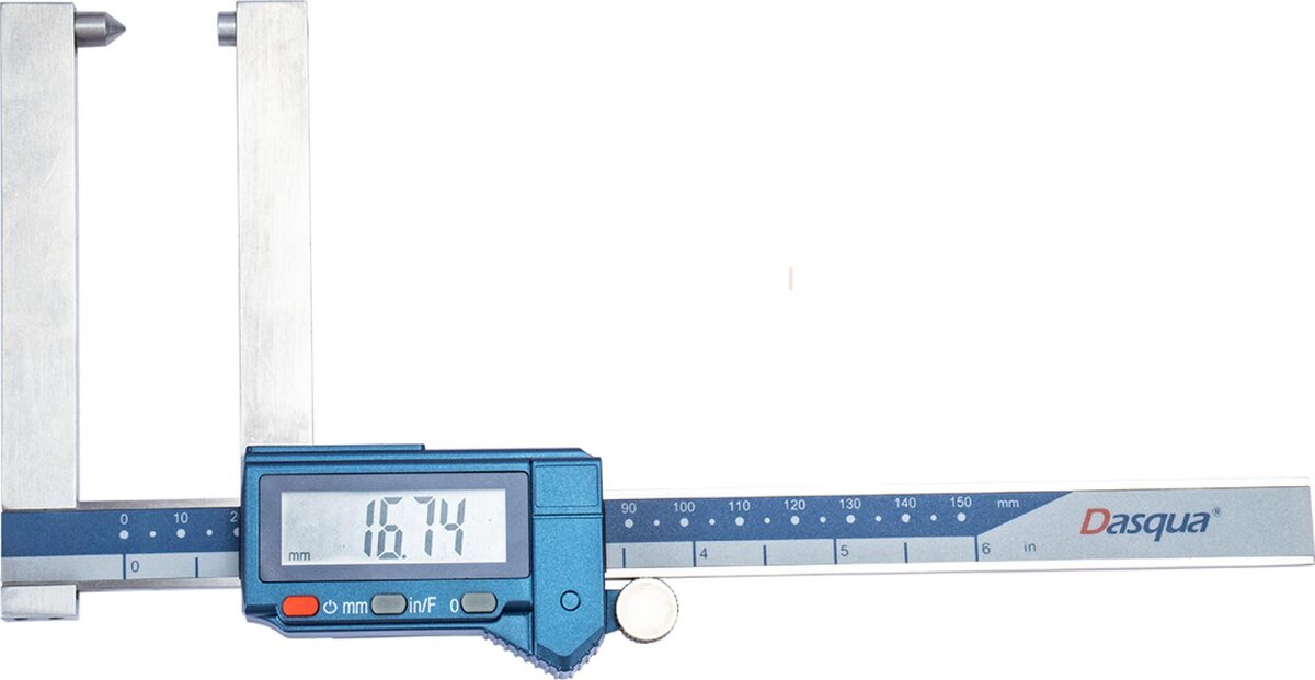Dasqua digitales Scheibenbremsen-Dickenmessgerät 2240-0006 