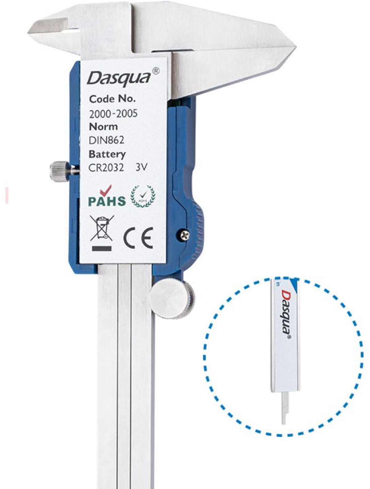 Dasqua digitaler Messschieber 2000-2005 Dasqua digitaler Messschieber 2000-2005