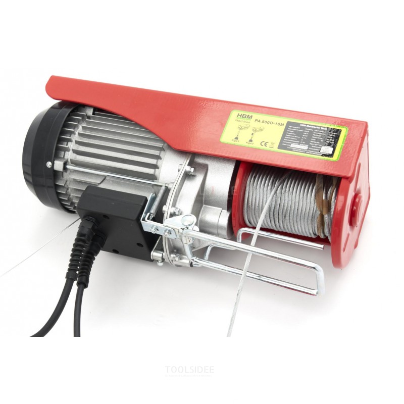 HBM 500 kg Electric Hoist 18 meters 