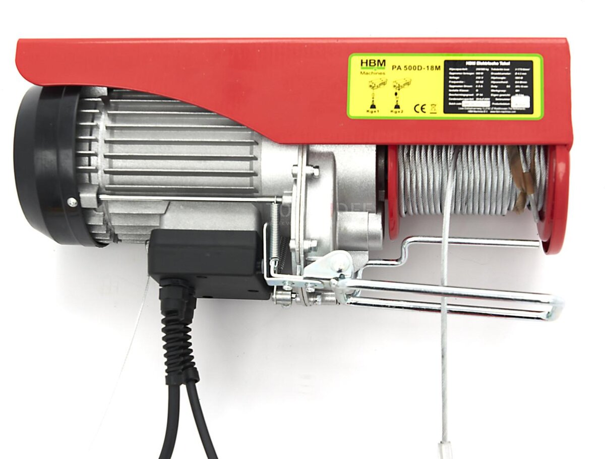 HBM 500 kg Ellyft 18 meter 