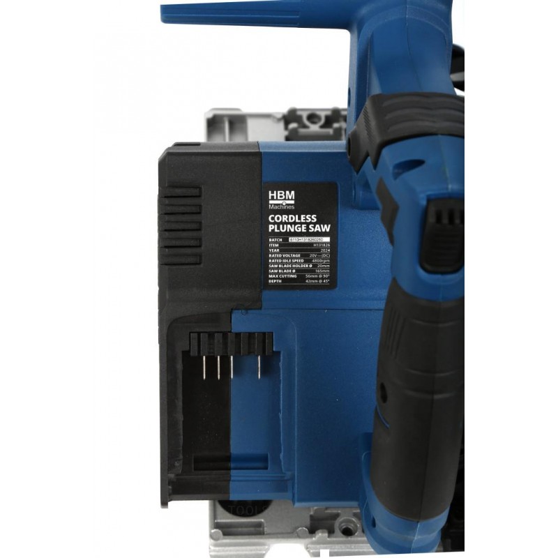 HBM akku dyksav, tommestoksav 165 mm 20 Volt Power20 