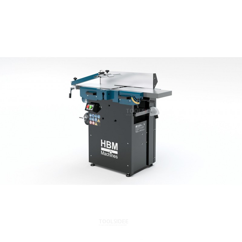 HBM planer and thicknesser with spiral cutting head 10 inch, 230 Volt HBM planer and thicknesser with spiral cutting head 10 inch, 230 Volt