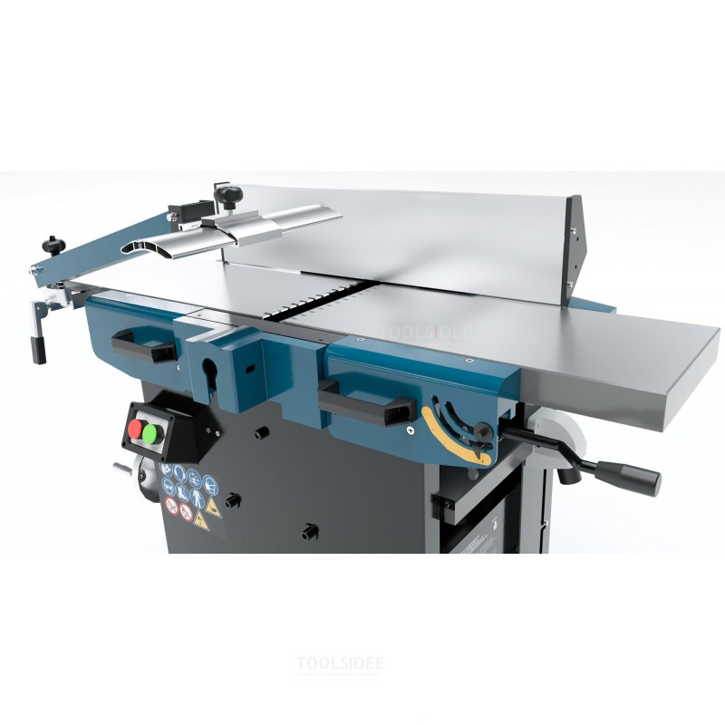 HBM planer and thicknesser with spiral cutting head 10 inch, 230 Volt HBM planer and thicknesser with spiral cutting head 10 inch, 230 Volt