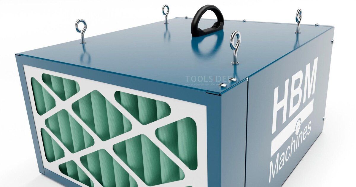 HBM luchtfiltersysteem 100 Watt 