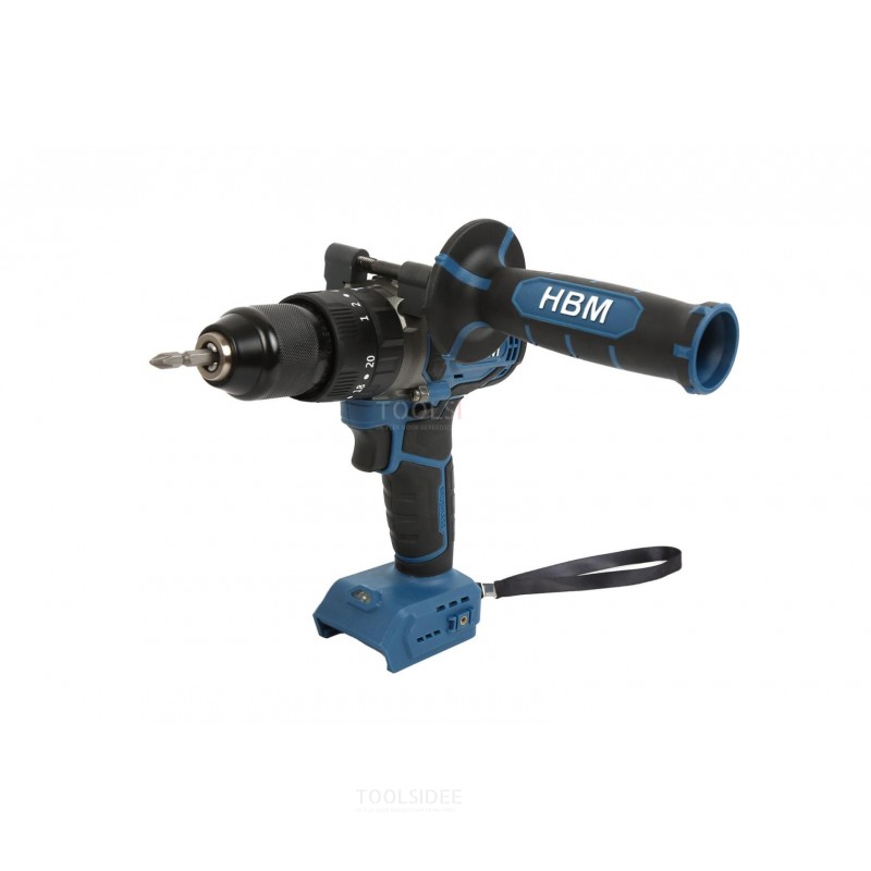 HBM akku boremaskine med slagfunktion 20 Volt Power20 