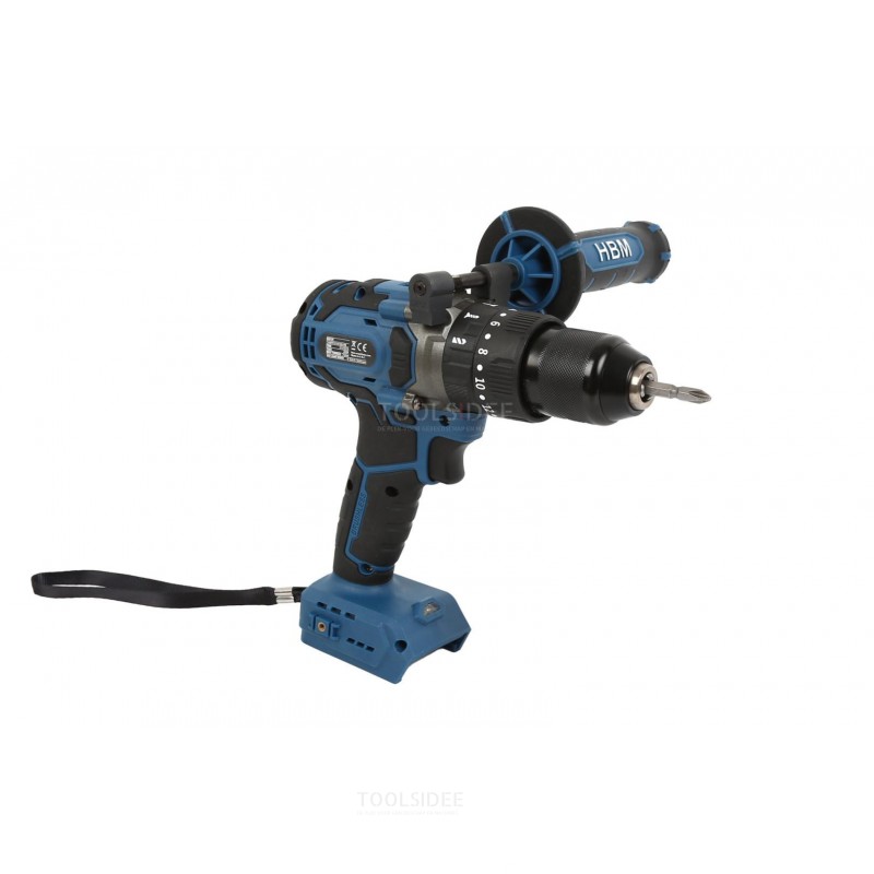 HBM akku boremaskine med slagfunktion 20 Volt Power20 