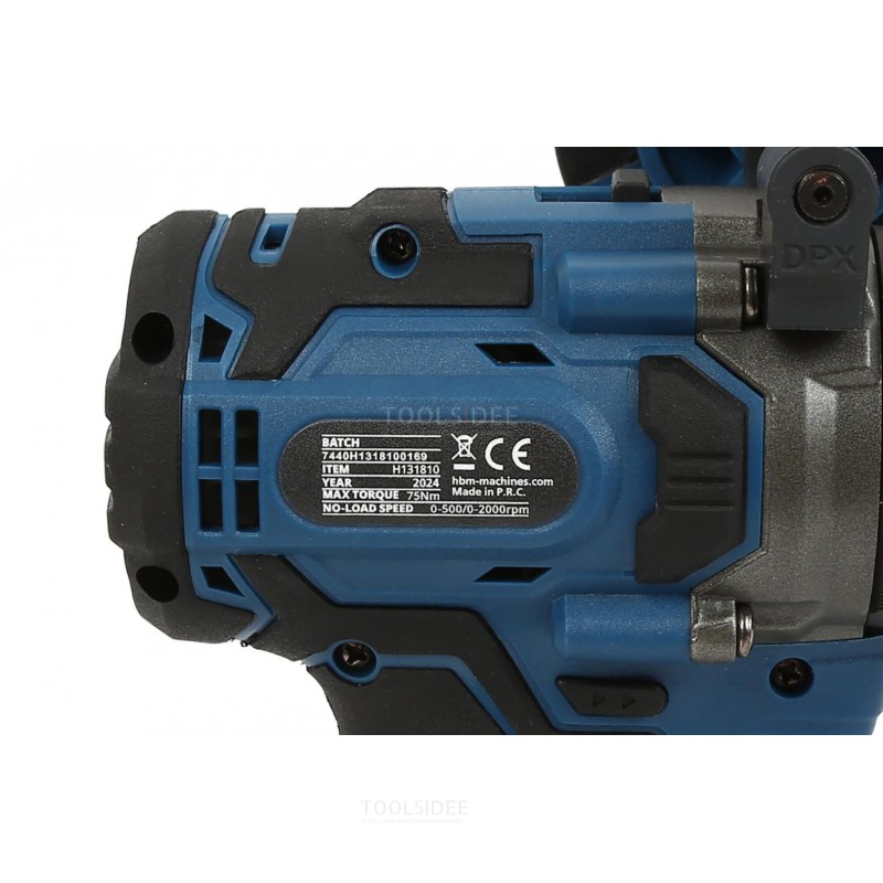 HBM akku boremaskine med slagfunktion 20 Volt Power20 