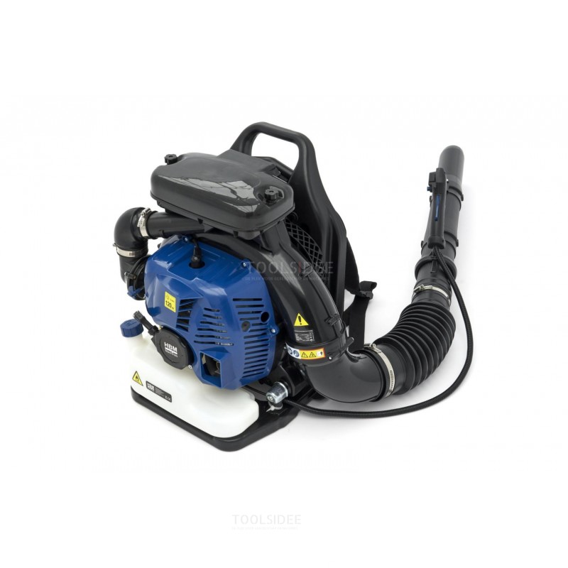 HBM backpack leaf blower 79.4 cc 2-stroke petrol 