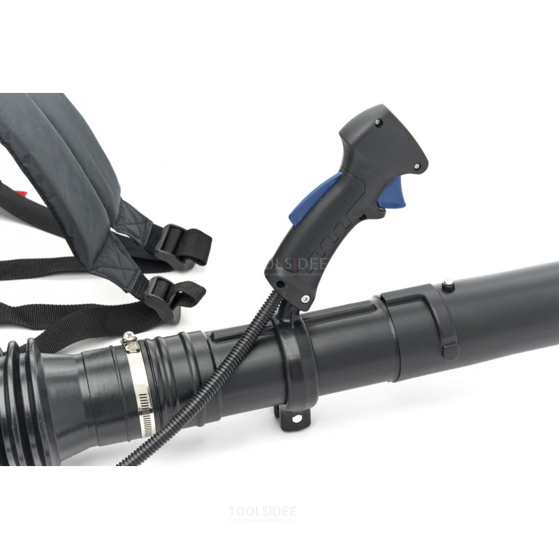 HBM backpack leaf blower 79.4 cc 2-stroke petrol 