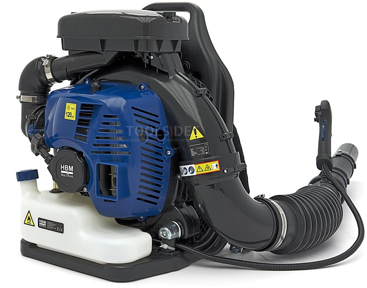 HBM rygsæk løvblæser 79,4 cc 2-takts benzin HBM rygsæk løvblæser 79,4 cc 2-takts benzin