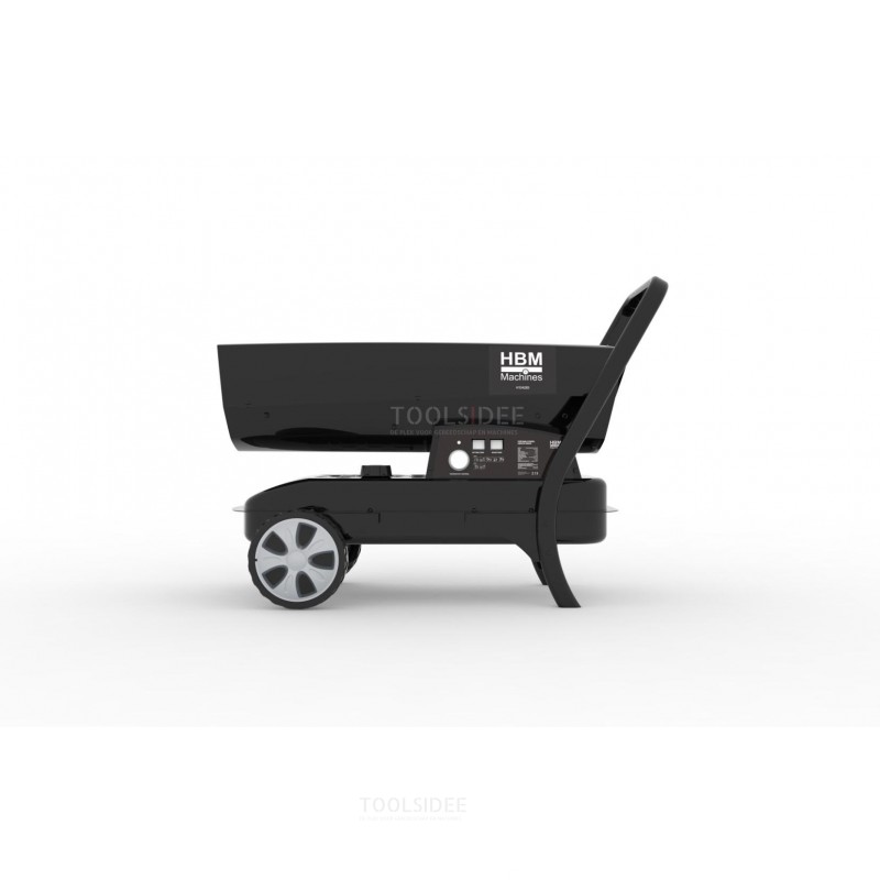 HBM mobil dieselvarmer firkantet 30000 Watt 