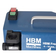 HBM frezenslijper 4 - 14 mm, 2, 3 en 4 lips 