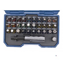 HBM gevulde gereedschapskoffer 111-delig 