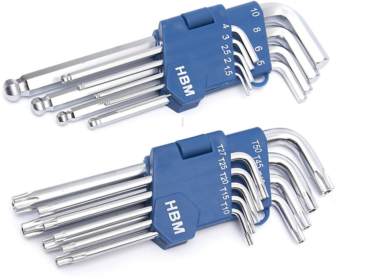 HBM gevulde gereedschapskoffer 111-delig 