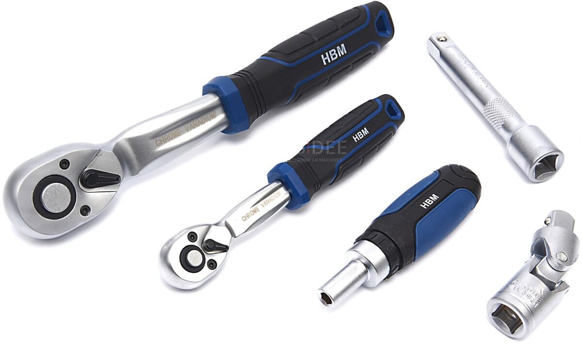 HBM gevulde gereedschapskoffer 111-delig 