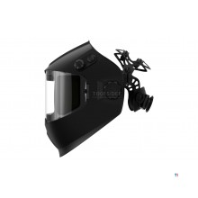 HBM Schweißhelm Advanced Spark schwarz, selbstabdunkelnd, Schleifmodus, 4 ARC-Sensoren, DIN 3-13, Seitenfenster, 580 g.
