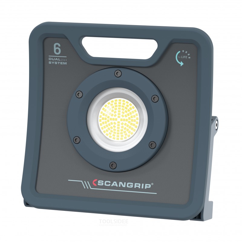 Scangrip LED konstruksjonslampe for LIFE Nova 6 C+R 6000lm