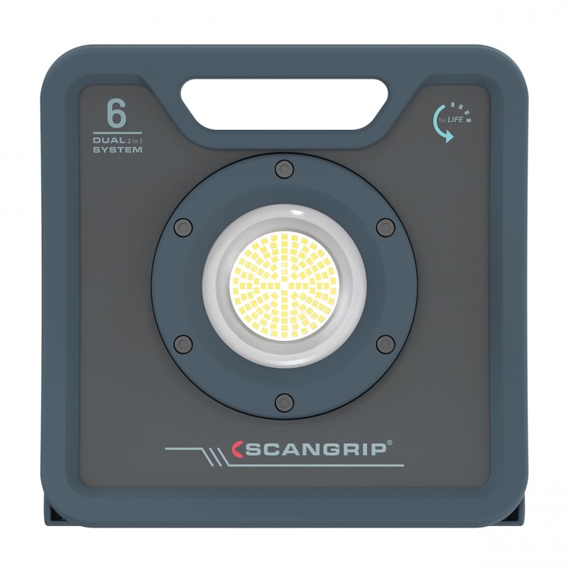 Scangrip LED konstruksjonslampe for LIFE Nova 6 C+R 6000lm