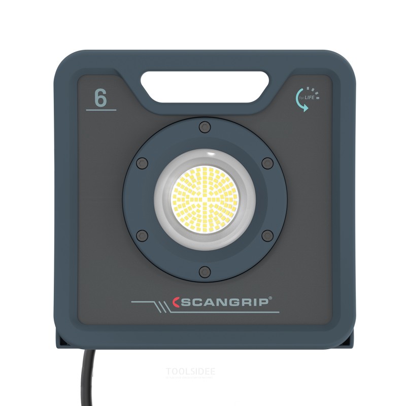 Scangrip LED byggelampe for LIFE Nova 6 6000lm