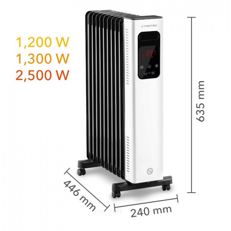 Trotec Oil-filled Radiator TRH28E Trotec Oil-filled Radiator TRH28E