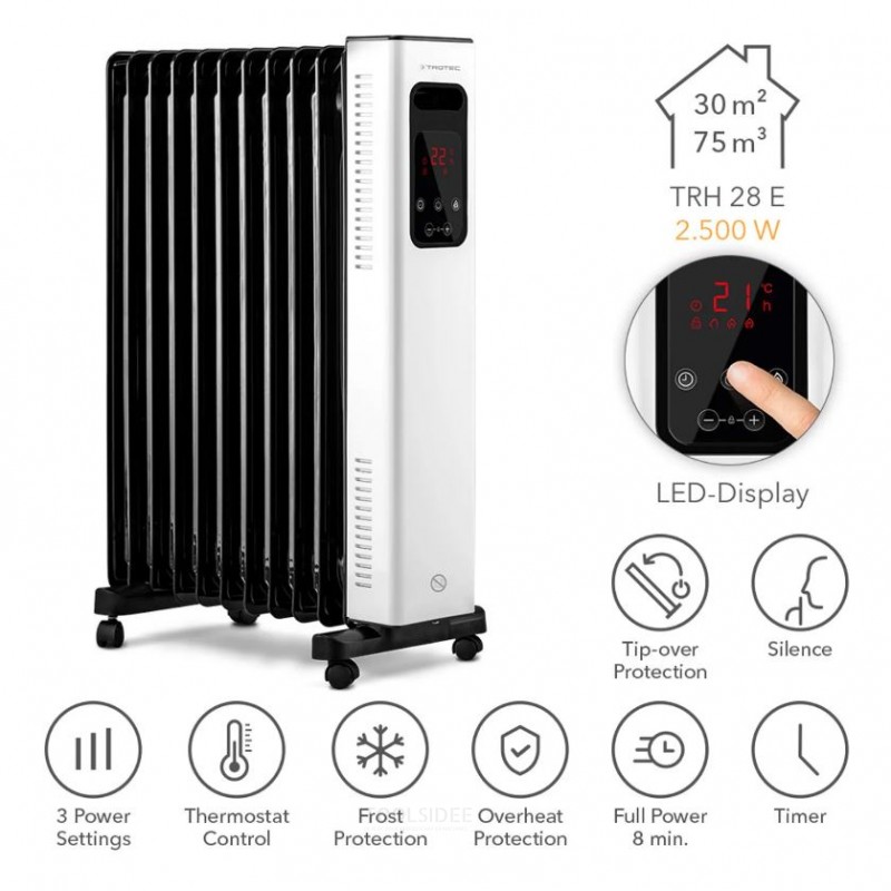 Trotec Oil-filled Radiator TRH28E Trotec Oil-filled Radiator TRH28E