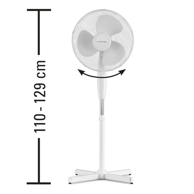 Trotec Stand ventilator TVE 16 hvid
