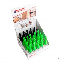 Edding Markierungsspray Gem.display E-8870+E-8875 grün/schwarze Kappe 30Stk