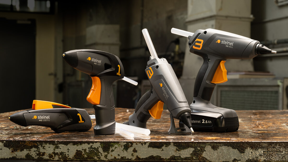 Steinel Glue Gun GlueMatic 1007 (incl. 6 Sticks)