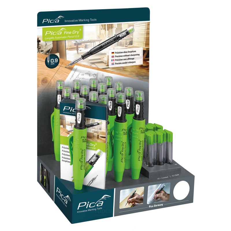 Pica Fine Dry 7020 Marking Pencils Display Pica Fine Dry 7020 Marking Pencils Display
