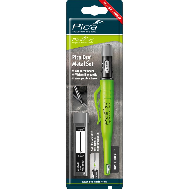 Pica Dry 30800 Metalsæt Pica-Dry + Scriber