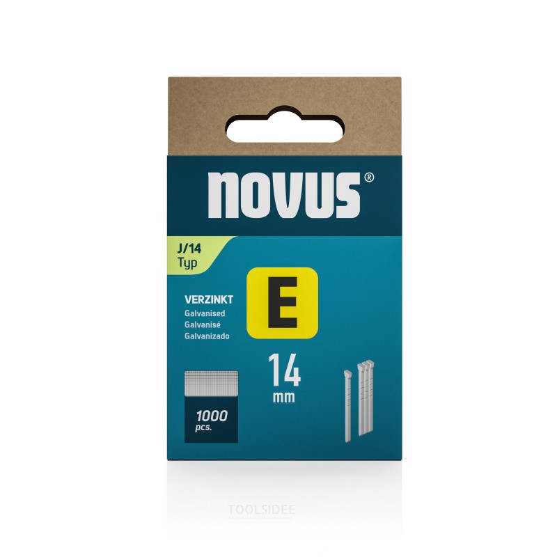Novus Tacker -piikkuri EJ/14mm (1000 tikkua)