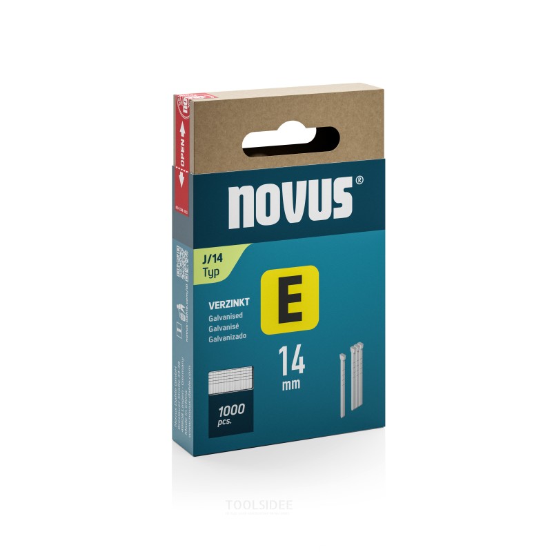 Novus Tacker -piikkuri EJ/14mm (1000 tikkua)