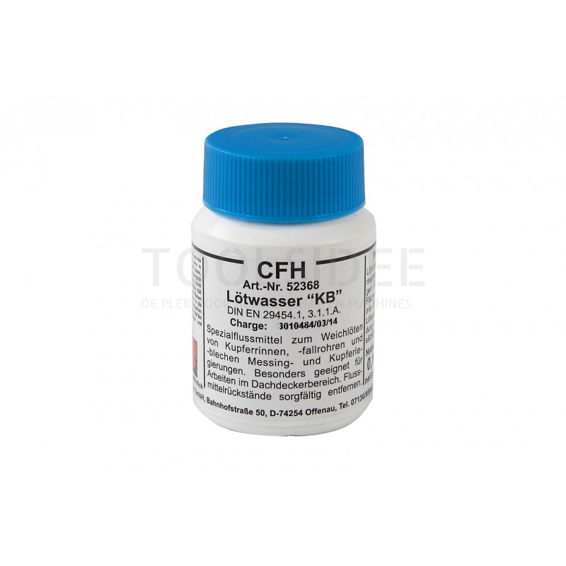 Acqua di saldatura CFH 100 lwk 368-100 grammi.