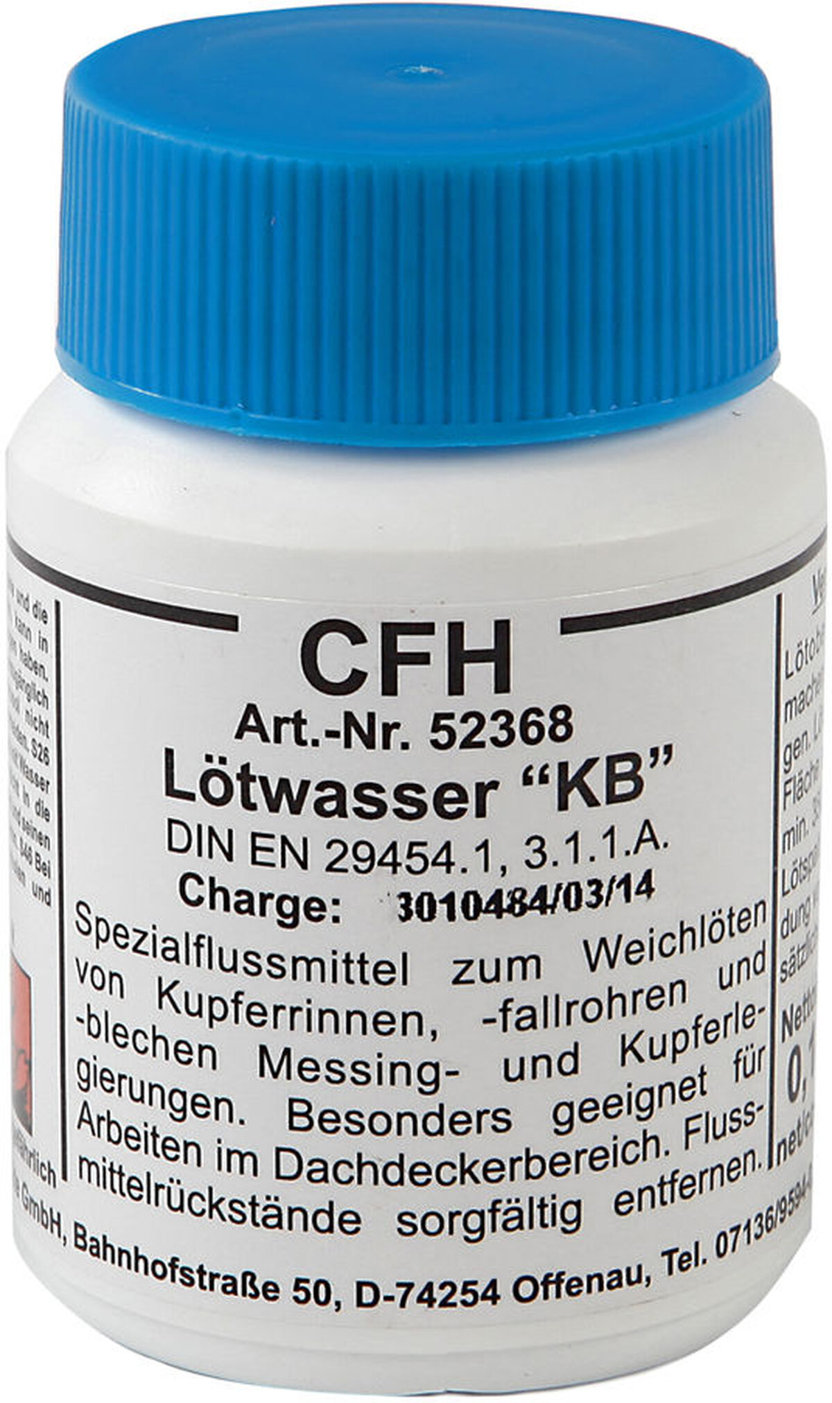 CFH 100 Gramm Lötwasser - LWK 368