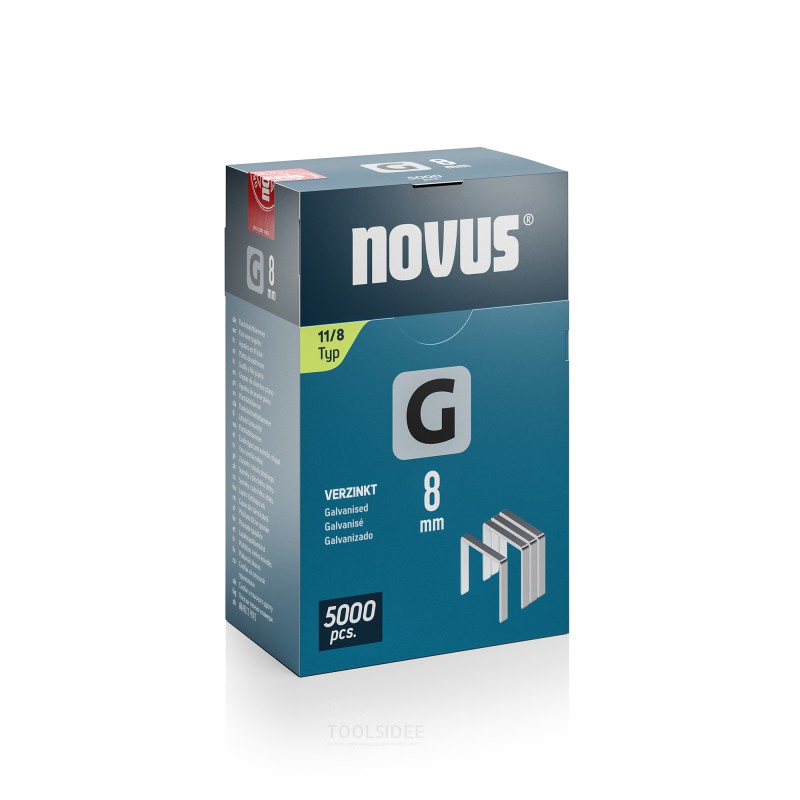 Novus Not litteällä gjenger G 11/8mm (5000 kpl) kanssa
