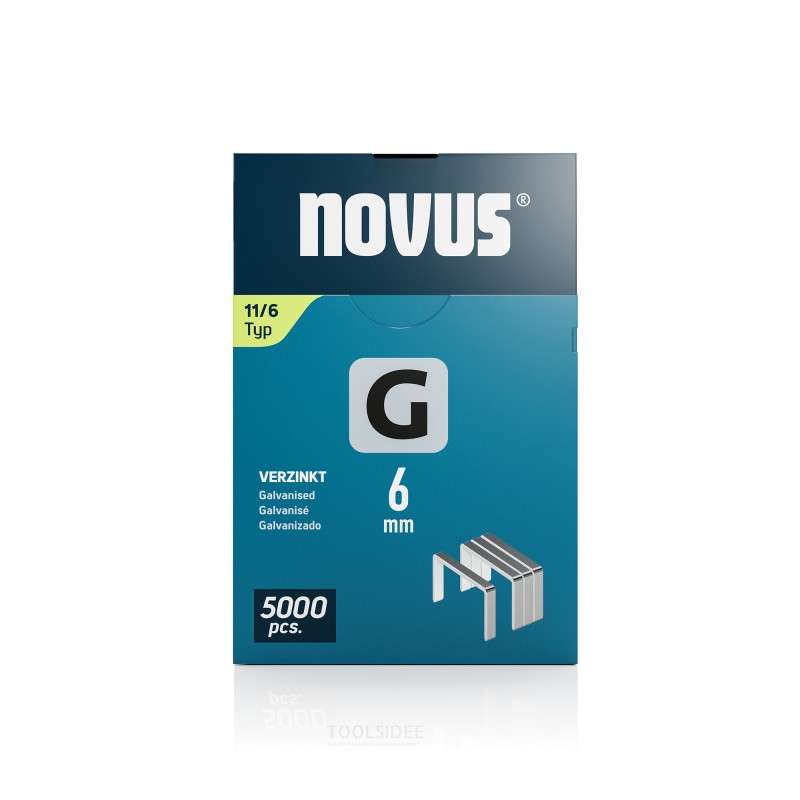 Novus Not litteällä gjenger G 11/6mm (5000 kpl) kanssa