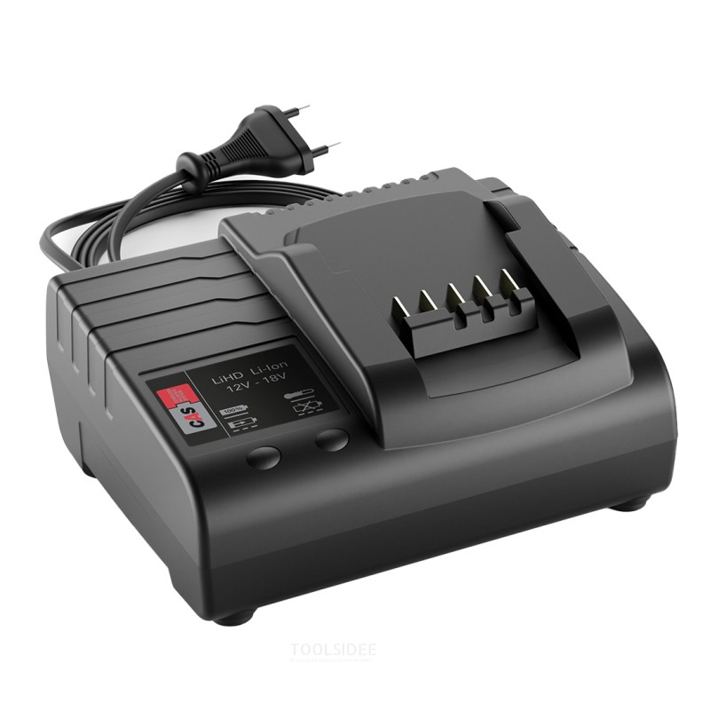 Novus CAS laturi 12V/18V Li-Ion