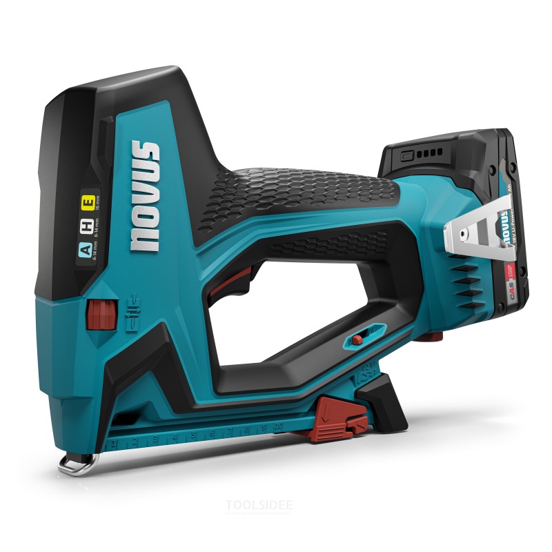 Novus Cordless Tacker J-550 paristoilla (laukkusarja)