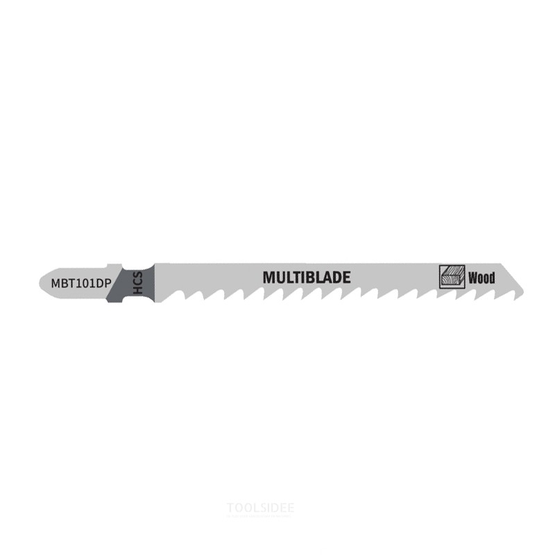 Multiblade Jigsaw Blade HCS MBT101DP Wood 100mm Multiblade Jigsaw Blade HCS MBT101DP Wood 100mm