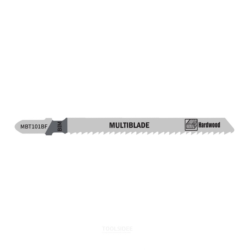 Multiblade Jigsaw Blade Bi-Metal MBT101BF Wood 100mm Multiblade Jigsaw Blade Bi-Metal MBT101BF Wood 100mm