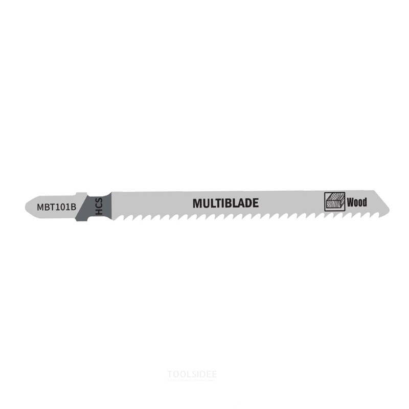 Multiblade stiksavsblad HCS MBT101B Træ 100mm Multiblade stiksavsblad HCS MBT101B Træ 100mm
