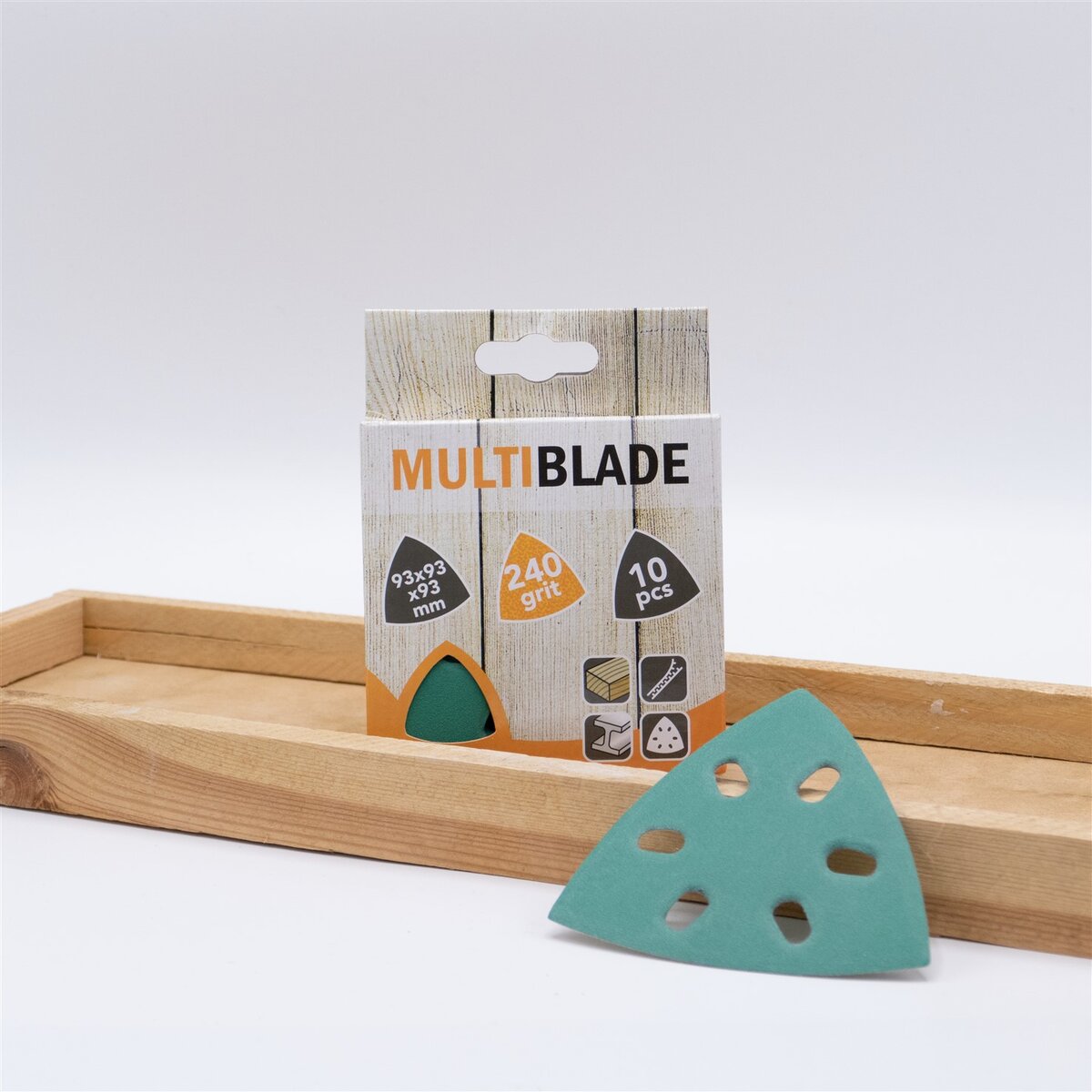 Multiblade Delta Schleifpapier MB94 93mm K60 (10 Blatt)