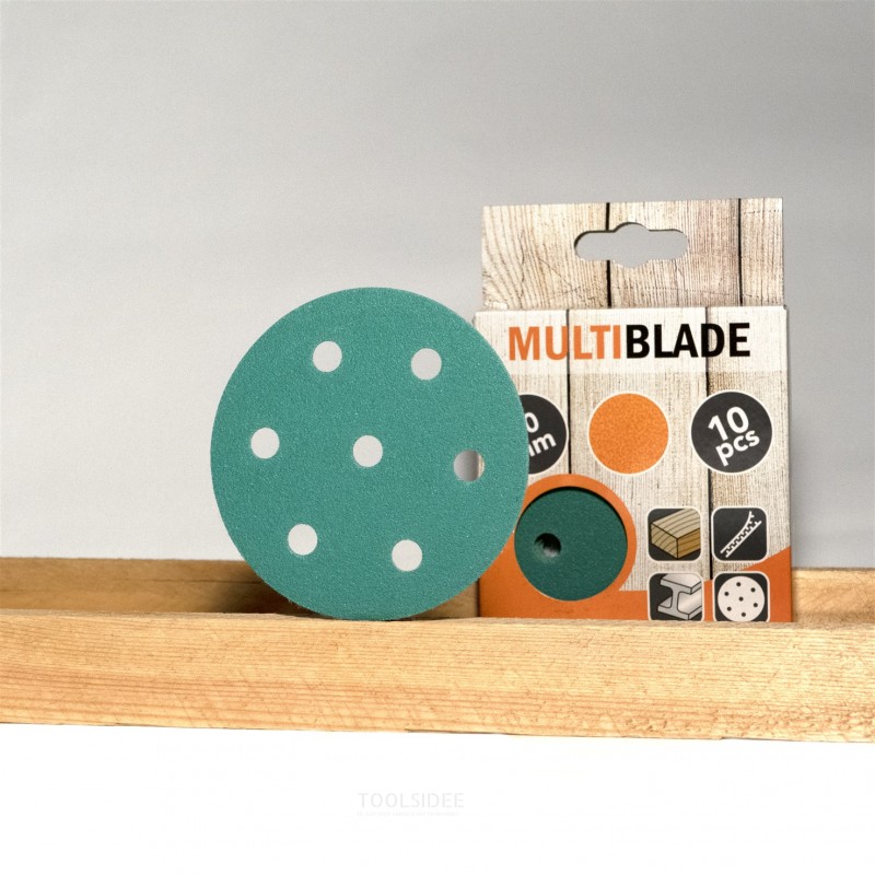 Multiblade slibeskive MB90 Ø90mm K400 (10 stk.) Multiblade slibeskive MB90 Ø90mm K400 (10 stk.)