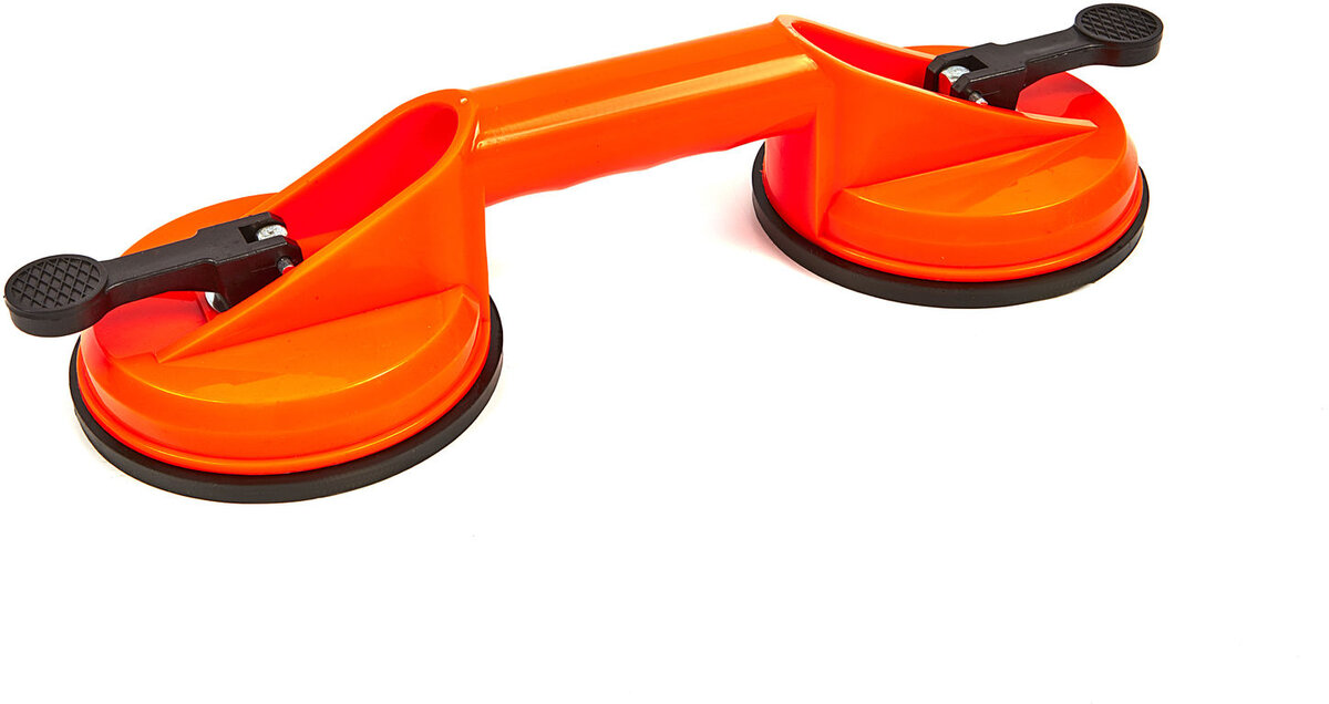 HBM Glass Carrier / Suction Cup med 2 hoder 60 kg.